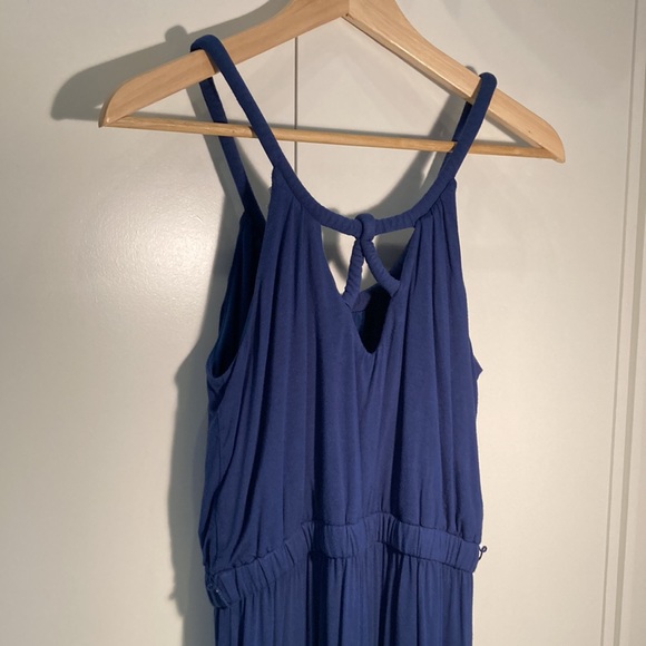 Ann Taylor Loft blue jumpsuit petite xs - Picture 6 of 15
